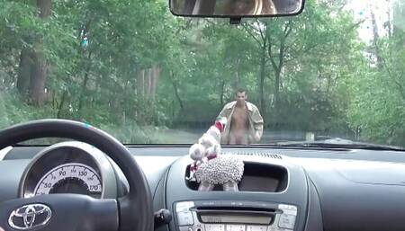 Mom and daughter get outside, by their stepson