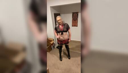 TransAngel inflatable anal stretching