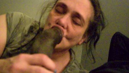 Tending to His Beautiful Cock