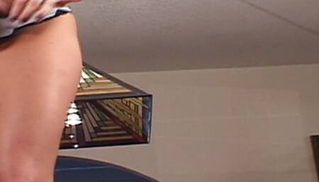 Horny Pornstar Jackie Moore giving a POV Handjob