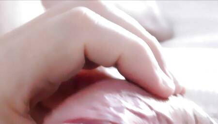 Close-up handjob