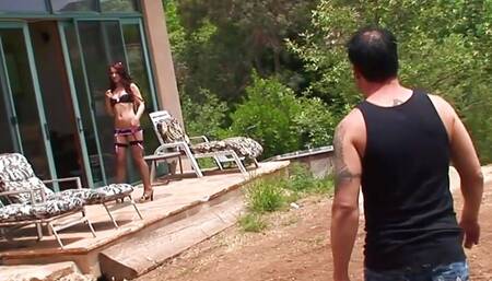 Cheyenne Jewel Invites a Pervert in to Fuck in Front of Cuck Husband