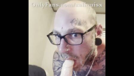 Wet Blowjob - Lots of Spit