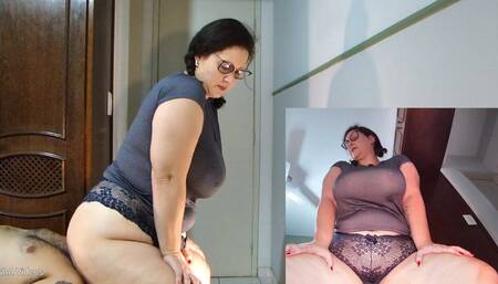 Alexyah took off her pajamas and farted in my face