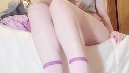 New Roommate is made to Jerk Off while Sniffing My socks & Licking Feet