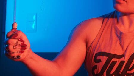 Handheld, dominated and crushed - 4k