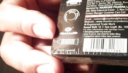 Manforce Condom How to Use Male Condom Condom Covered Cock