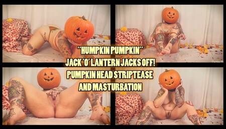 Humpkin Pumpkin - Halloween Themed Strip and Masturbation