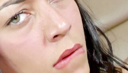Tall and Slender Tgirl Isadora Ribeiro Enjoys Machine Sex