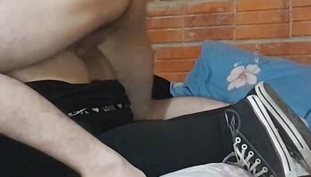 See how my neighbor subdued me and fucked me hard