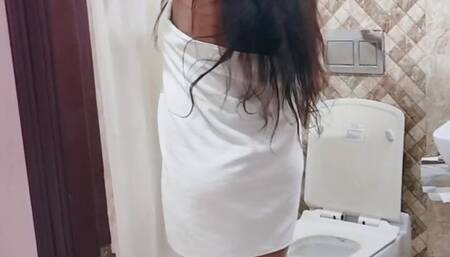 Indian Girl Taking Nude Shower ???? Alone In Bathroom