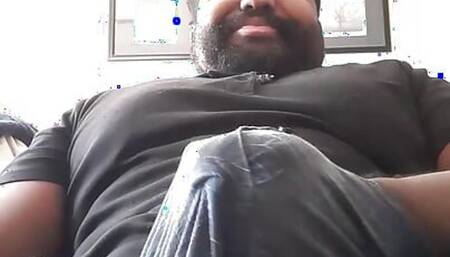 Thick BBC step Daddy Teasing Jerk & Cum