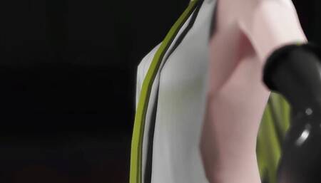 Hatsune Miku Undress Dance Reversible Campaign Mmd 3D Blonde Hair Color Edit Smixix