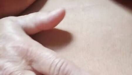 Rubbing the pussy a bit