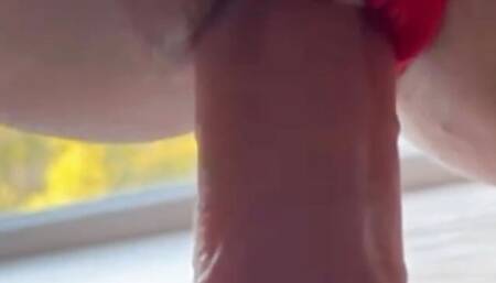 #2 My Little Pussy Squirts With This Giant Cock !