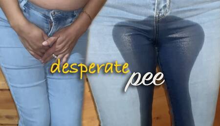 To much beer for Jazmin, she can't hold it and piss in her jeans