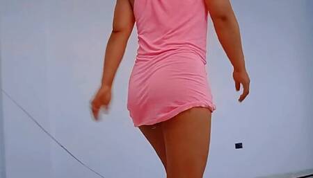 I stayed at someone else's house and this happened