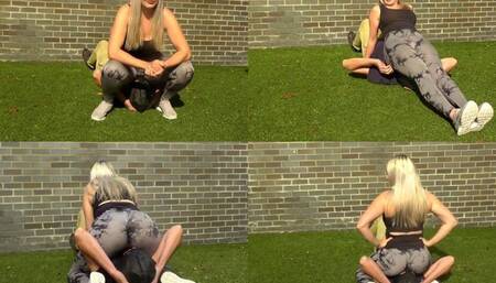 Pervert in the bushes - size 1920 x 1080