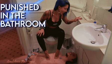 Punished In The Bathroom