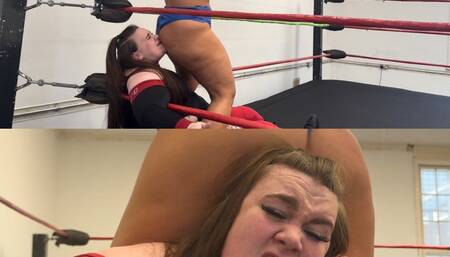 Competitive match turns into ass humiliation