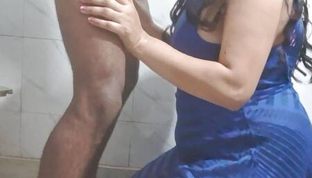 Indian wife mouth fucking