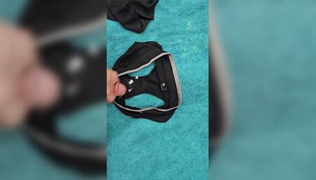 cum in two pairs of dirty panties