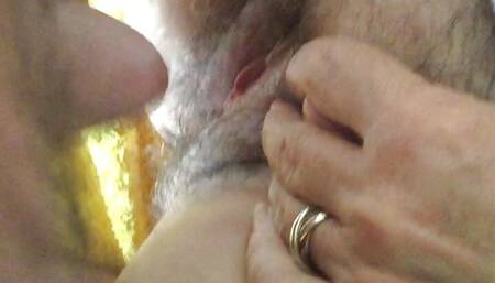 Linda fingering her cunt