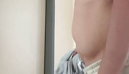 Handjob at home and I don't like underwear