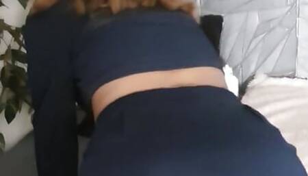 Beautiful Blonde Gets Double Anal Fucked!