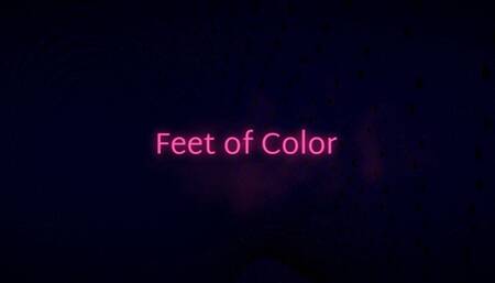 Unique's post workout foot domination