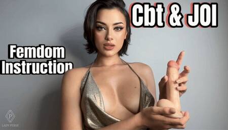 CBT and JOI Femdom Instructions POV | Lady Perse