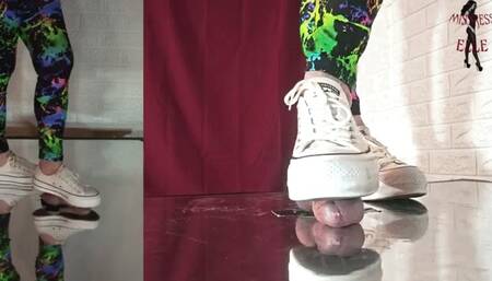 From rave to dick, side view