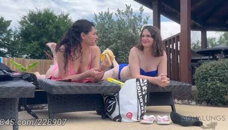 Two Girls And One Tank