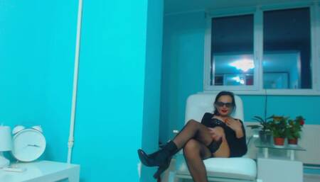 Flybigtitsnow - titsfucking in secretary outfit