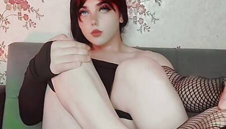 Most Cuteness White Booty Ladyboy Big Butt Hot Shemale