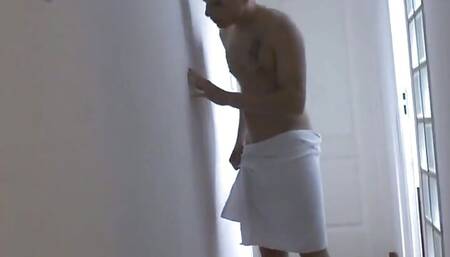 Amateur Teen Blonde Anal Fucked in Threeway with Daddy