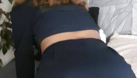 BEAUTIFUL BLONDE DOES DOUBLE PENETRATION IN THE ASS