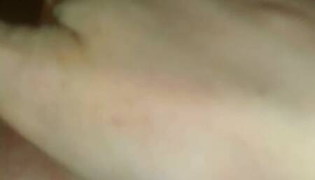 I pamper my hole with vibrator and finger me ????