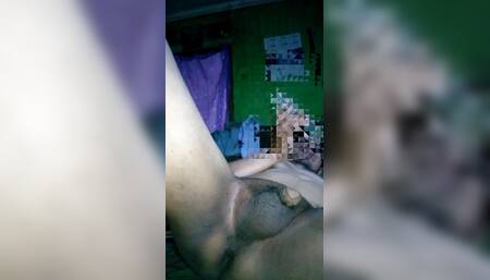 Anal with dildo
