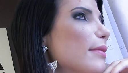 Tgirl Victoria Carvalho Has Her Ass Fucked and Drenched in Cum