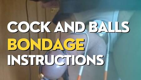 Cock and Balls Bondage BDSM