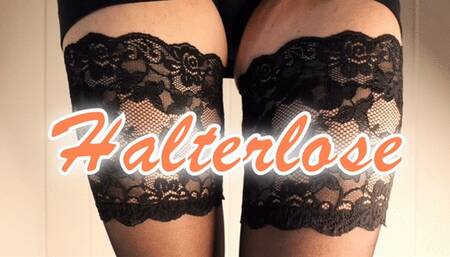 Hold-ups and feet - Halterlose und Füße