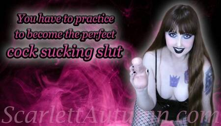 Become the perfect cock sucking slut - MP4 HD 1080p