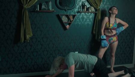 Femdom Mixed Boxing Beatdown (4k)