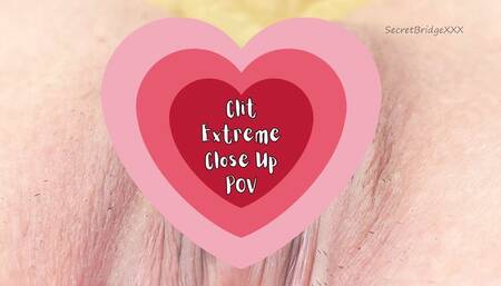 Clit Extreme Close Up POV