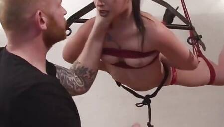 Amel Discovers Bondage and Submission in a Very Hard Way!