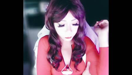 Asia sexy transgender swimsuit