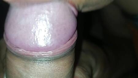 Desi Aunty Blowjob and Handjob Close-up