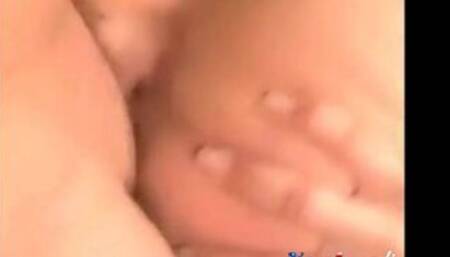 Blonde Amateur MILF in the Kitchen