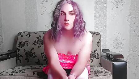 BiG ASS Compilation Cute Hot Ladyboy Crossdresser Sissy Kitty